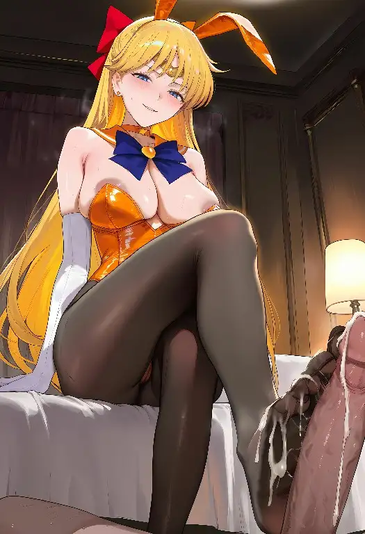 [3D彩漫无修正无字] cMonster ~ Minako Aino (Sailor Venus) Bunny Girl x OLD MAN 美少女战士 [188M]-百宝袋