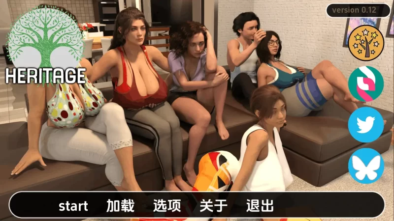 【欧美SLG/汉化/动态】继承遗产v0.12.0 AI版【PC+安卓/6.59G/更新】-百宝袋
