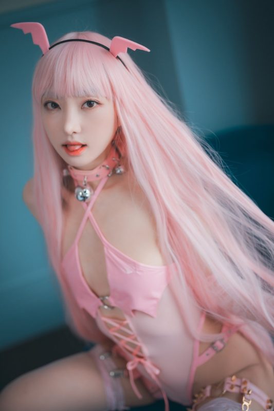 [DJAWA] Pink Succubus Hanari（377M）-百宝袋